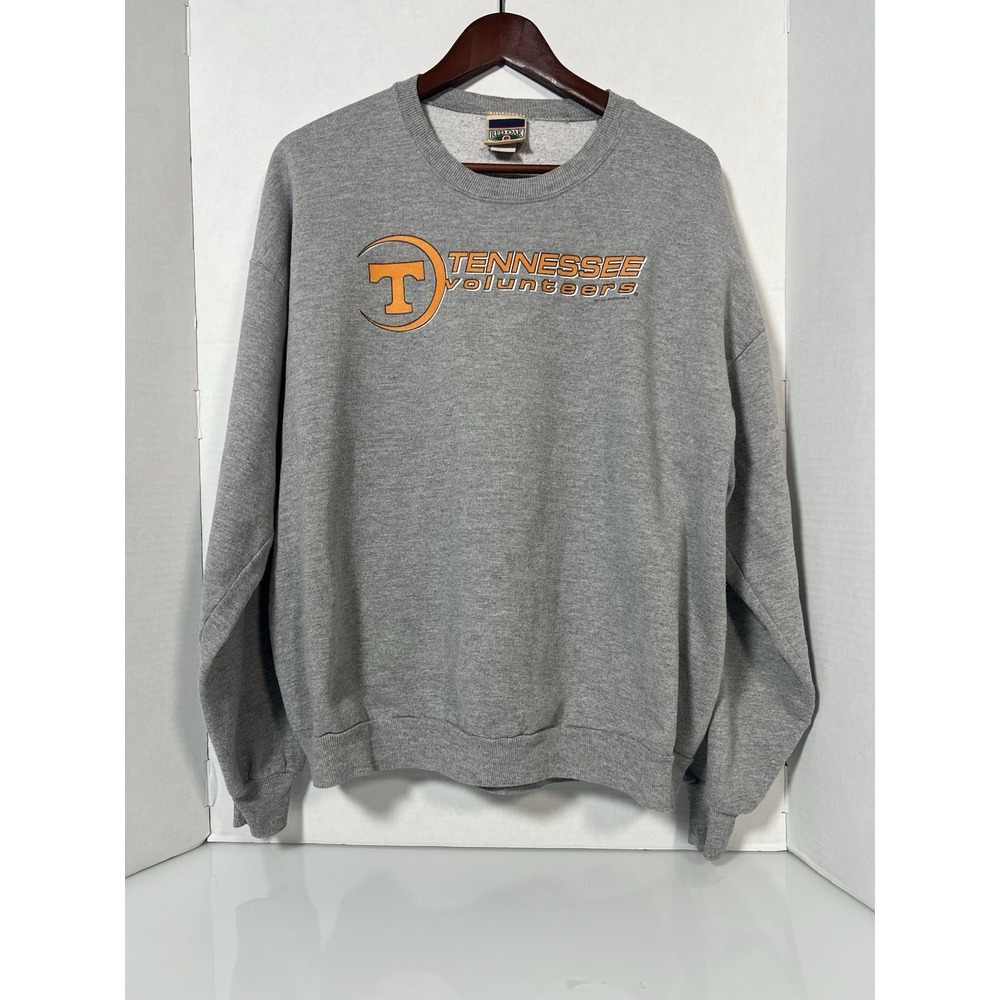 VTG University of Tennessee Volunteers 90s Crewneck Large  Knit Red Oak 045
